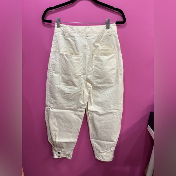 Tibi Sculpted Pant in Ivory Tone - Picture 3 of 4